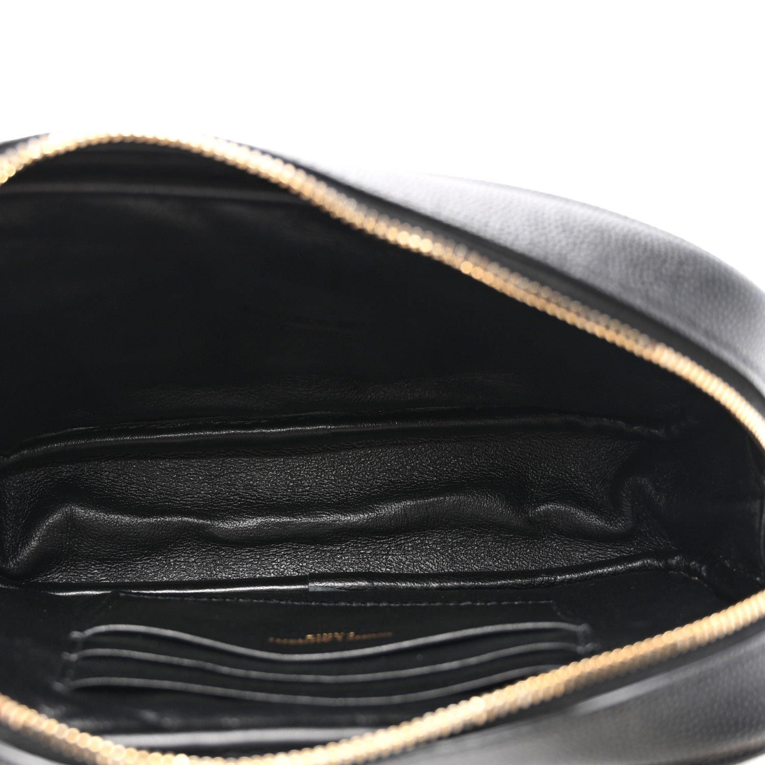Saint Laurent Grain De Poudre Matelasse Monogram Mini Lou Camera Bag Black 4 of 6