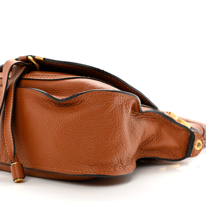 Chloe Calfskin Small Marcie Satchel Tan 9 of 10