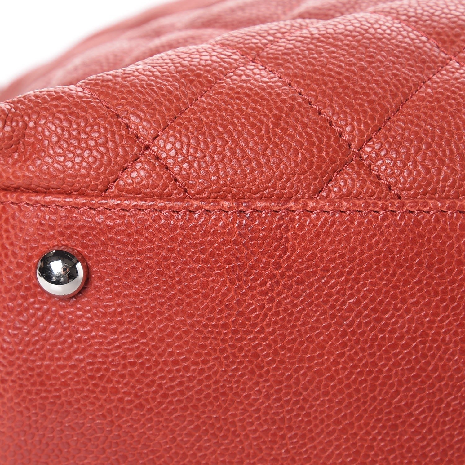 Chanel Caviar Quilted French Riviera Hobo Rouge 14 of 14
