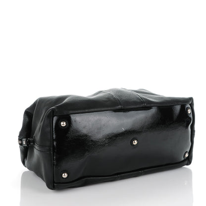 Saint Laurent Pebbled Lambskin Medium Easy Sac Black 4 of 17