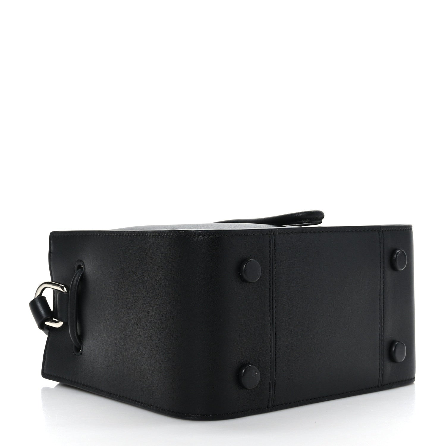 3.1 Phillip Lim Smooth Calfskin Mini Soleil Bucket Bag Black 4 of 8