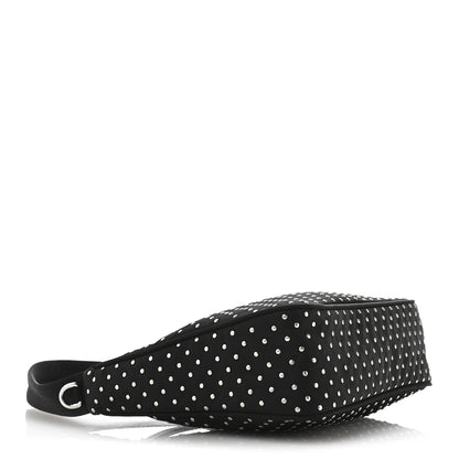 Prada Tessuto Nylon Studded Mini Re-Edition Bag Black 4 of 11