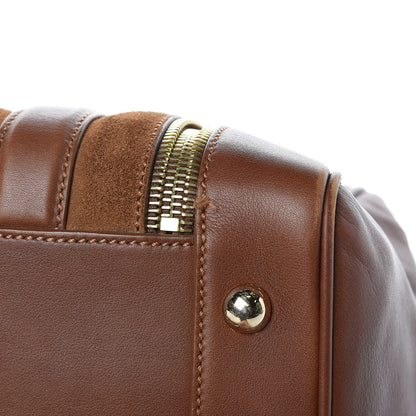 Mulberry Suede Tasha Bowling Tote Brown 12 of 15