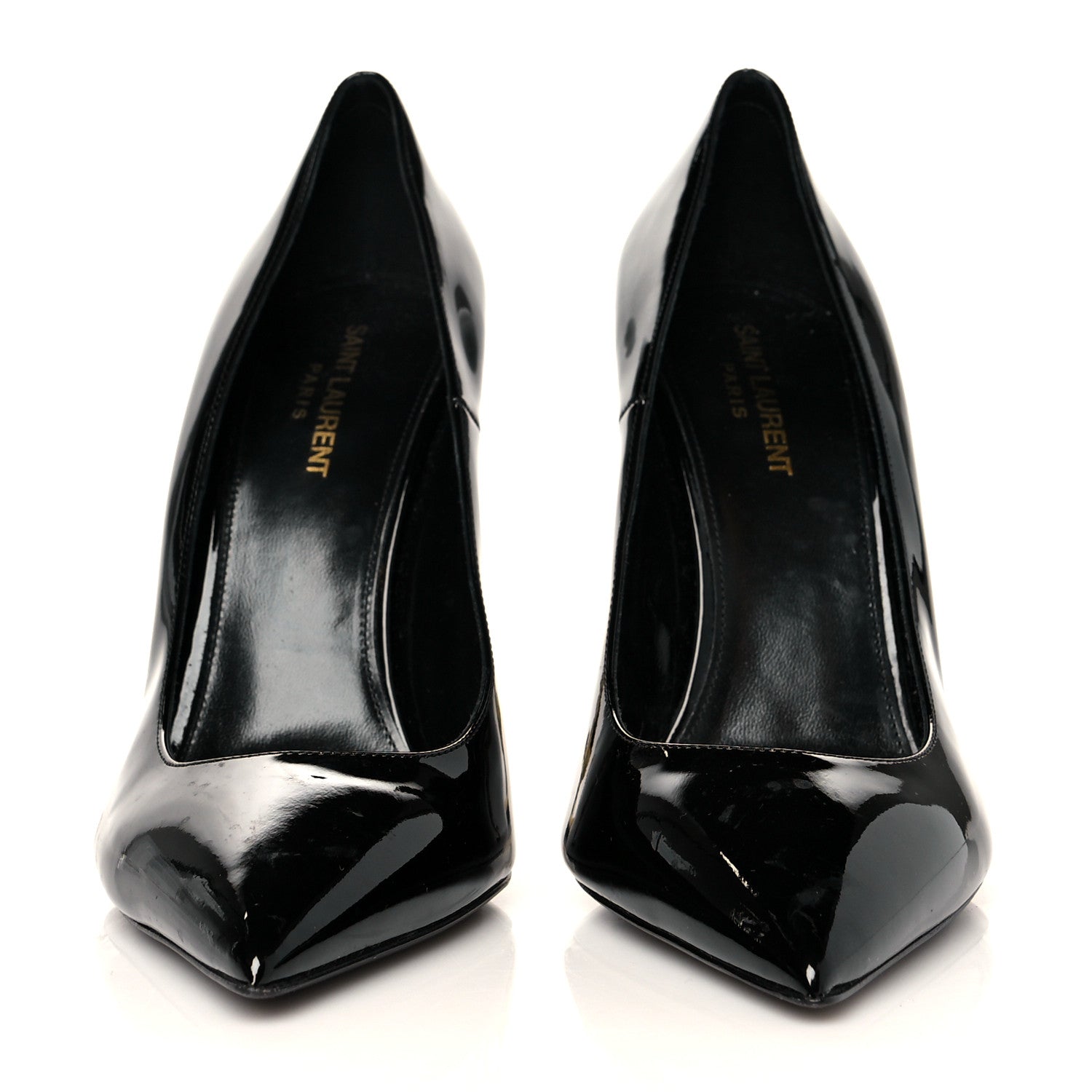 Saint Laurent Patent Opyum 110 Pumps 41 Black 2 of 8