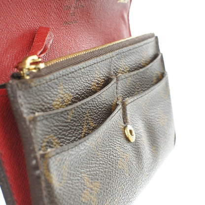 Louis Vuitton Monogram Emilie Wallet Red 11 of 12