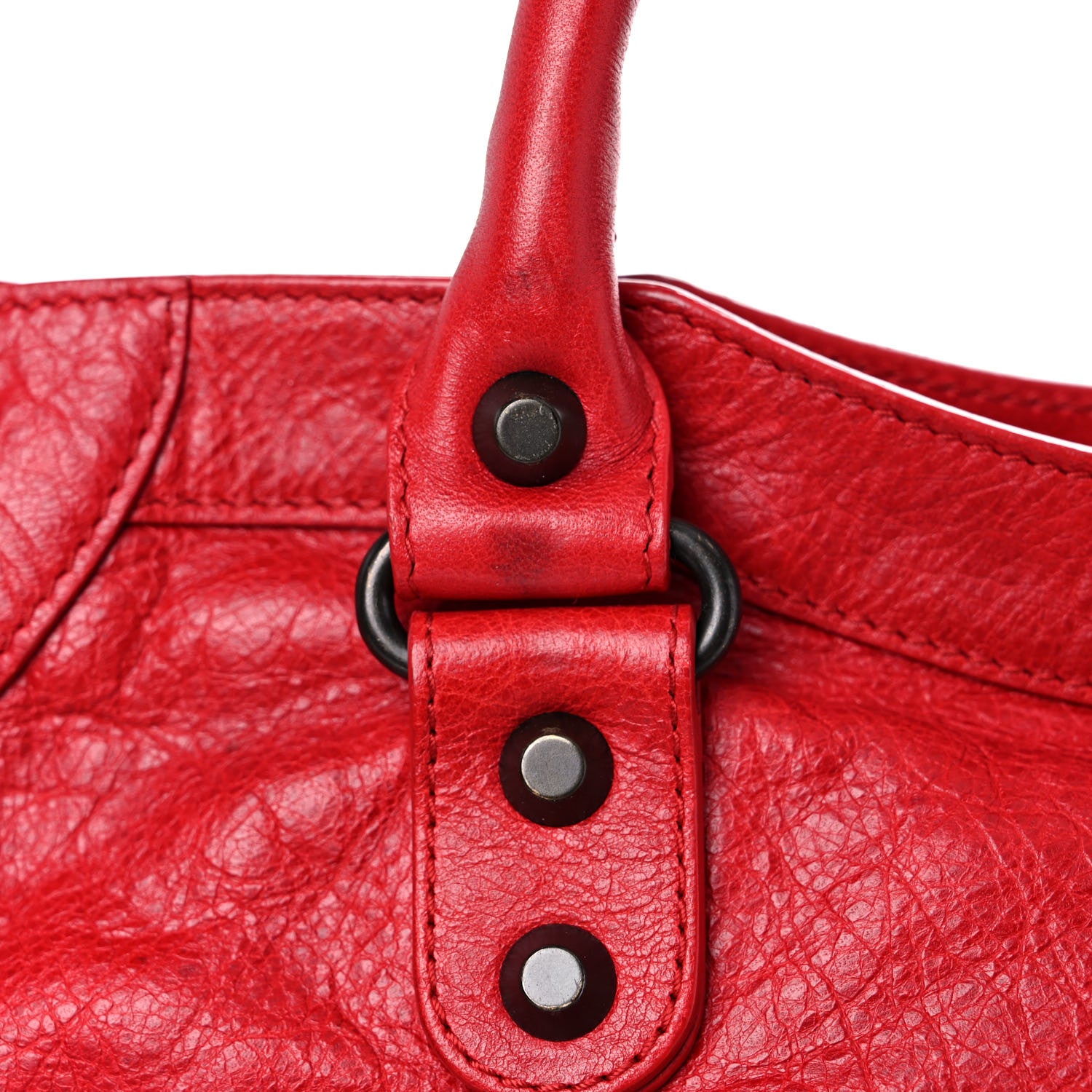 Balenciaga Agneau Classic Hardware City Rouge Coquelicot 17 of 24