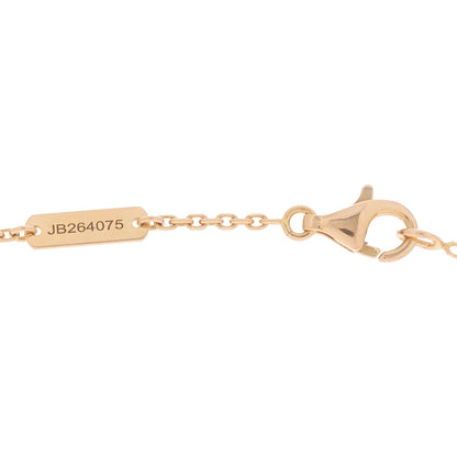 Van Cleef & Arpels 18K Rose Gold Vintage Alhambra Pendant Necklace 4 of 5
