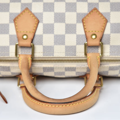 Louis Vuitton Damier Azur Speedy 25 13 of 16