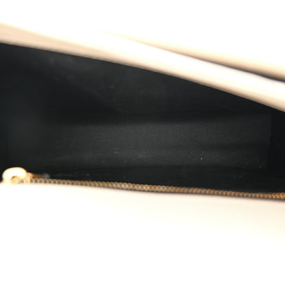 Saint Laurent Lambskin Quilted Mini Becky Chain Bag Crema Soft 5 of 11