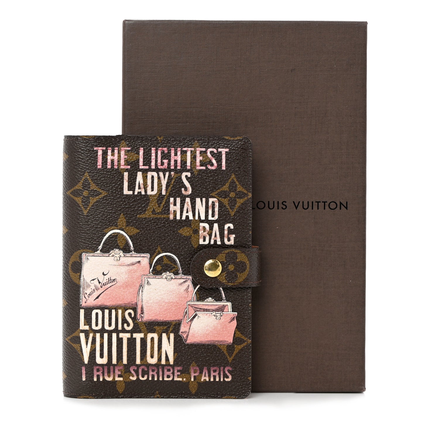 Monogram Affiche Small Ring Agenda Cover