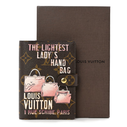 Louis Vuitton Monogram Affiche Small Ring Agenda Cover 8 of 8