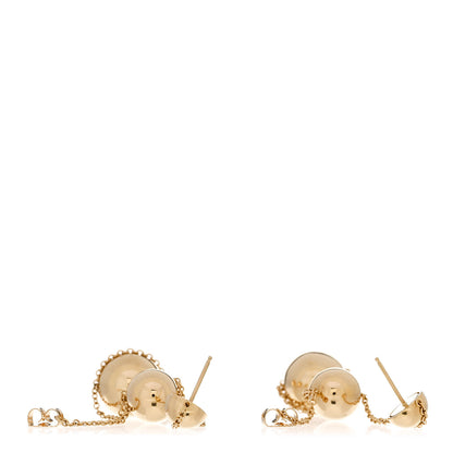 Tiffany 18K Yellow Gold HardWear Triple Drop Earrings 3 of 4