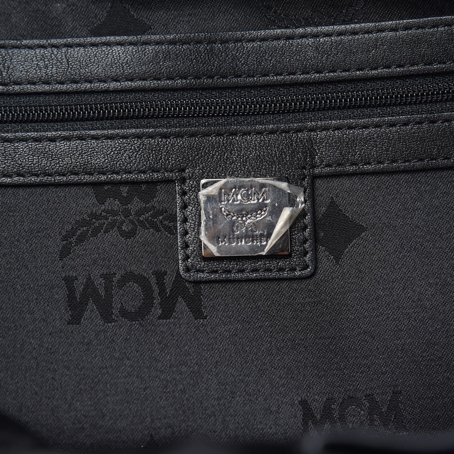 MCM Visetos Medium Sprinkle Stud Stark Backpack Black 5 of 8