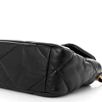 Chanel Lambskin Quilted Medium Chanel 19 Flap Black 10 of 10