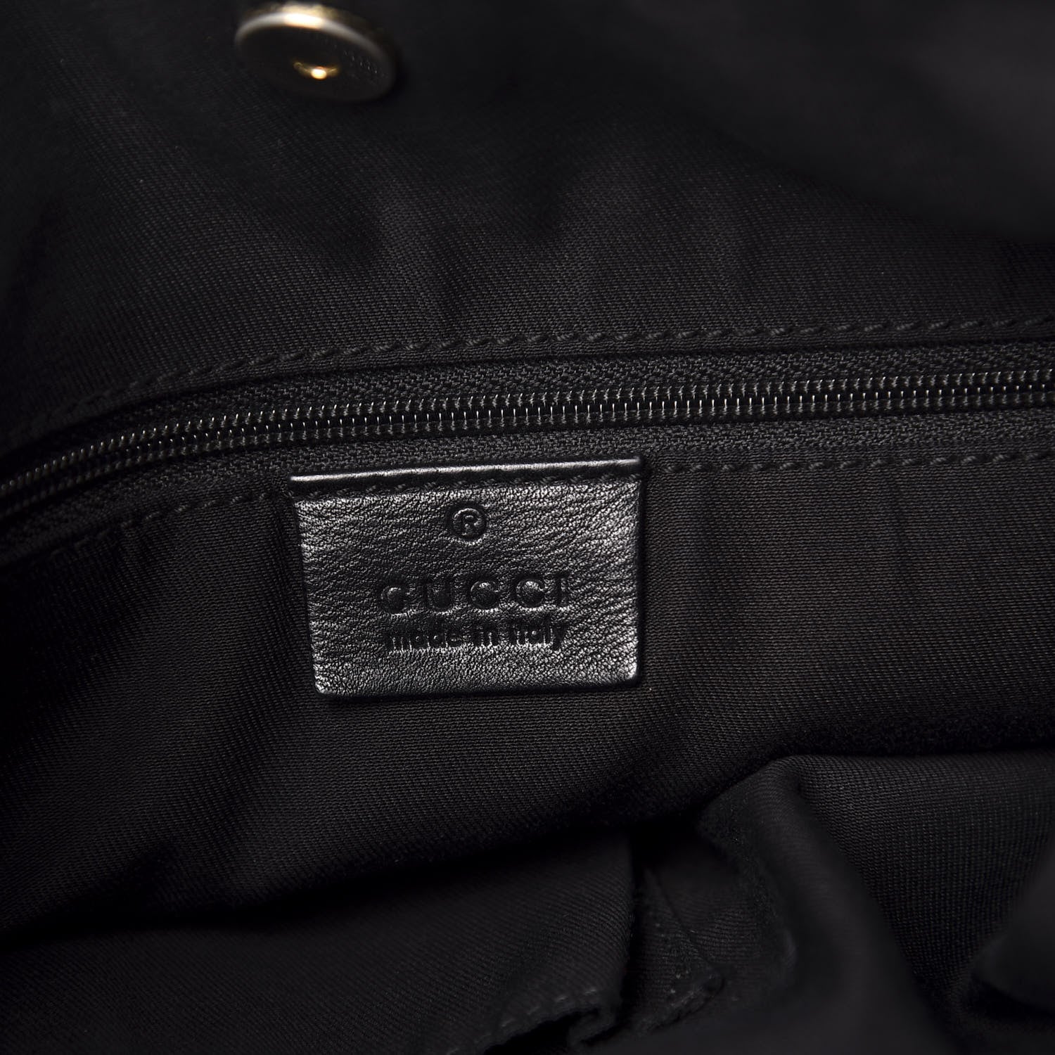 Gucci Monogram Medium New Britt Hobo Black 7 of 13