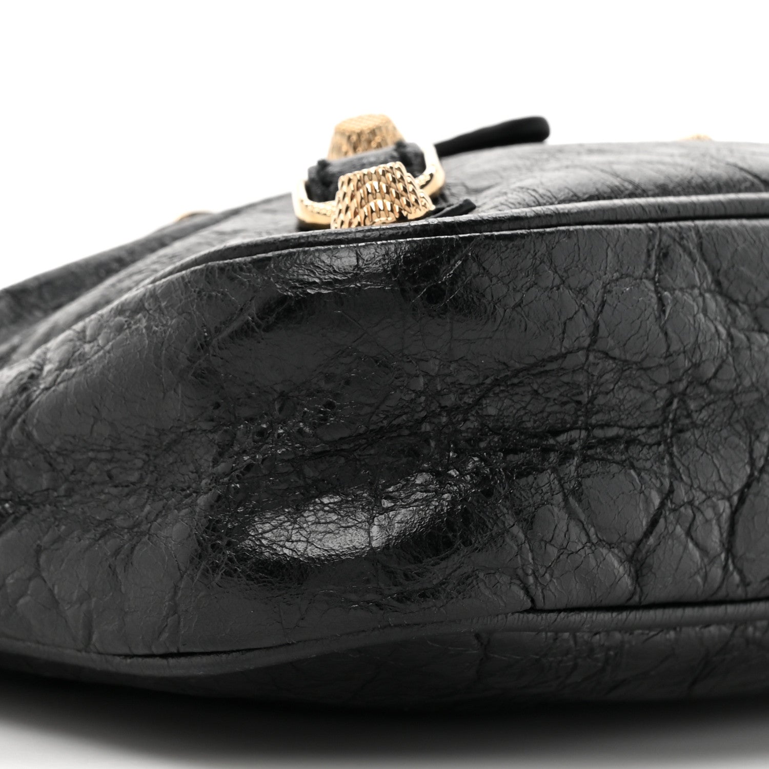 Balenciaga Agneau Giant 12 Gold Hardware Hip Black 10 of 10