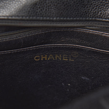 Chanel Caviar Quilted Small Single Flap Black 7 of 11