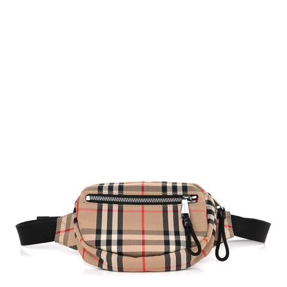 Burberry Nylon Vintage Check Small Cannon Bum Bag Archive Beige 1 of 4