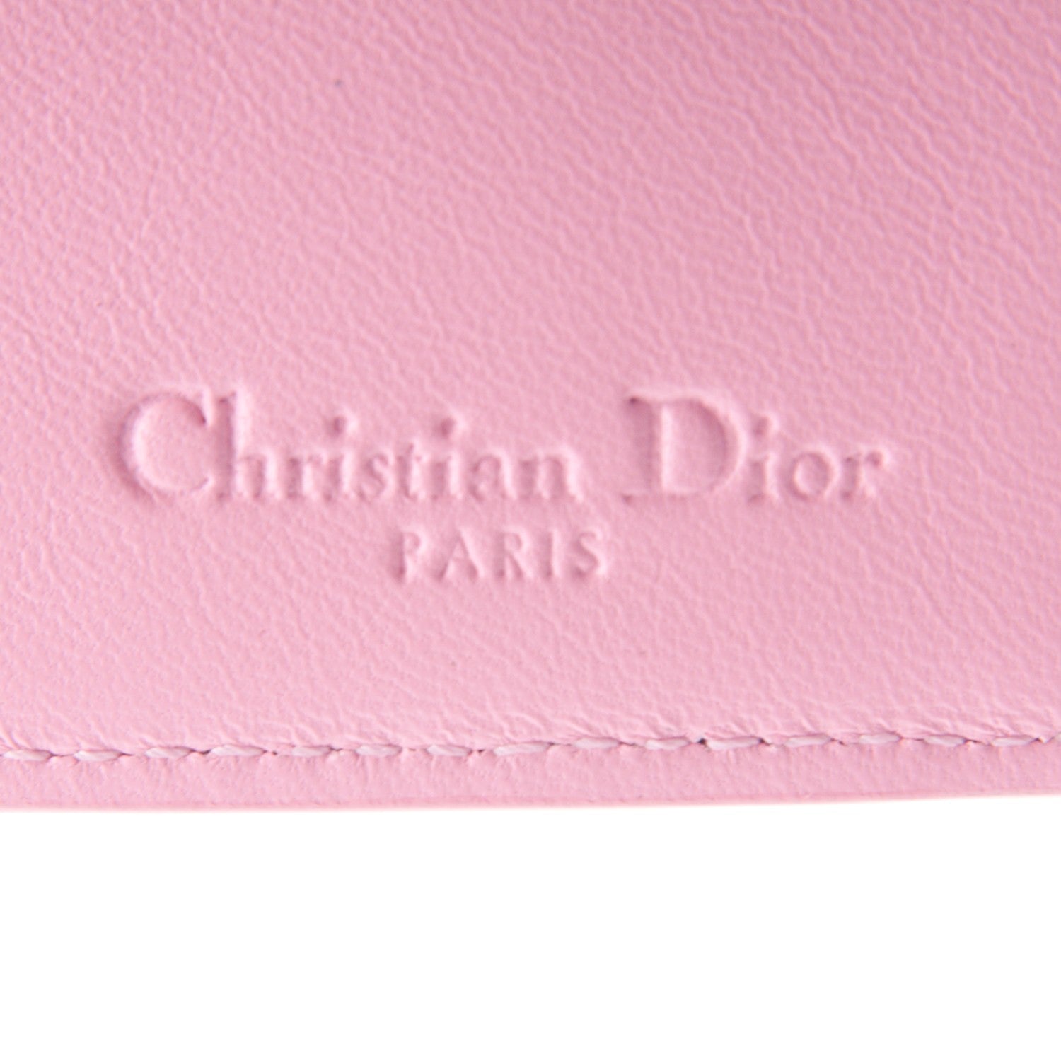 Christian Dior Lambskin Cannage Lady Dior Card Holder Black 6 of 7