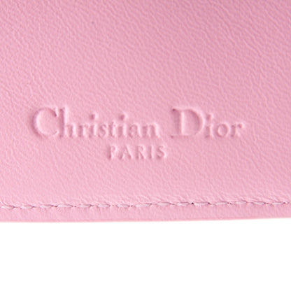 Christian Dior Lambskin Cannage Lady Dior Card Holder Black 6 of 7