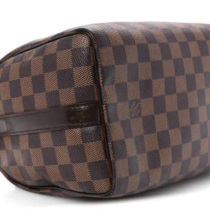 Louis Vuitton Damier Ebene Speedy Bandouliere 25 8 of 9