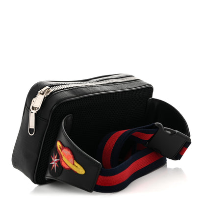 Gucci GG Supreme Monogram Night Courrier Belt Bag Black Multicolor 3 of 10