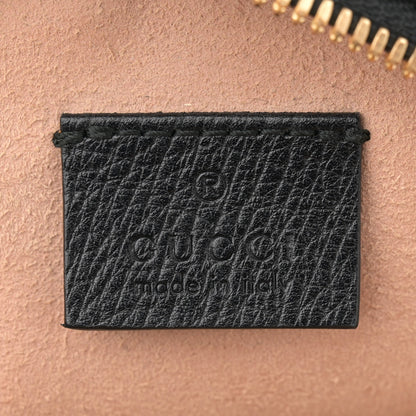 Gucci Grained Calfskin Web Mini Ophidia Round Shoulder Bag Black 6 of 12