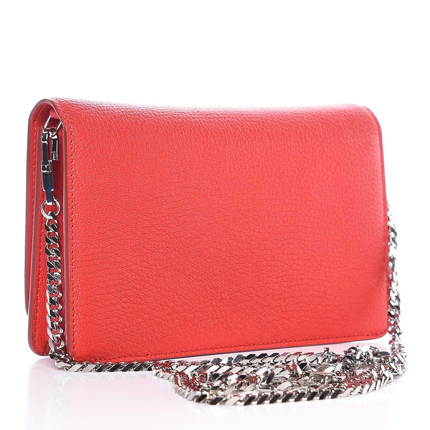 Givenchy Sugar Goatskin Pandora Chain Wallet Red 3 of 8