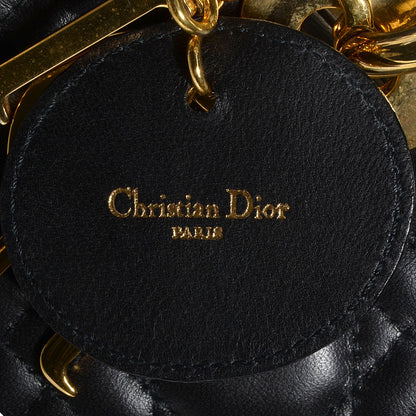 Christian Dior Lambskin Cannage Large Lady Dior Black 9 of 9