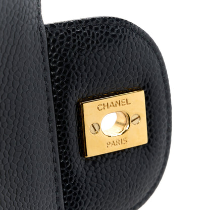 Chanel Caviar Quilted Jumbo Double Flap Black 8 of 12