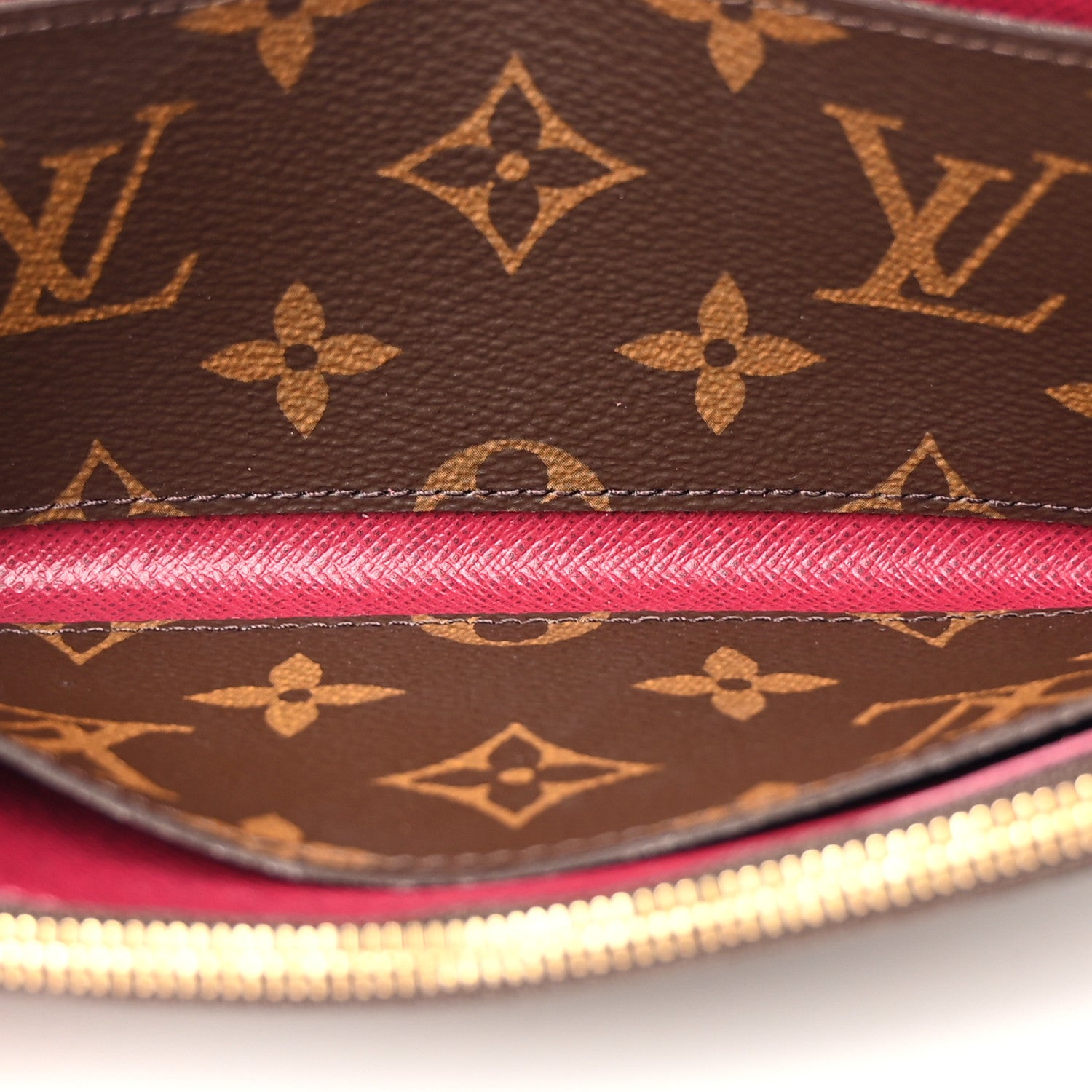 Louis Vuitton LOUIS VUITTON Monogram Emilie Wallet Fuchsia 4 of 15