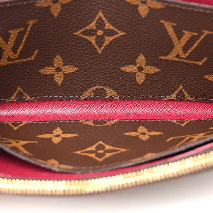 Louis Vuitton LOUIS VUITTON Monogram Emilie Wallet Fuchsia 4 of 15