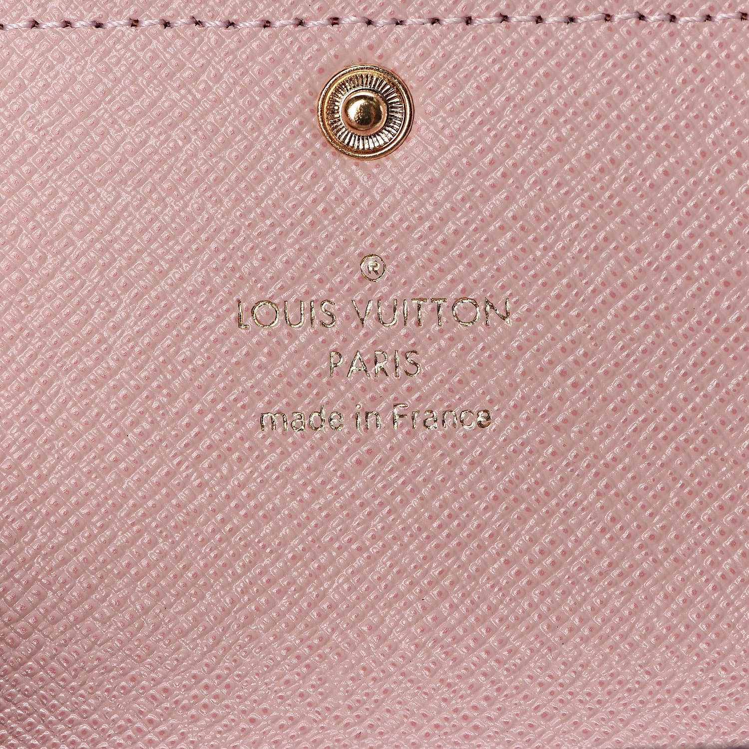 Louis Vuitton Damier Ebene Multicles 6 Key Holder Rose Ballerine 5 of 9