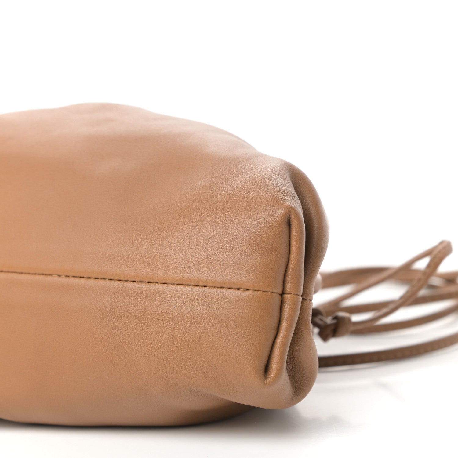 Bottega Veneta Butter Calfskin The Mini Pouch Cammello 9 of 10