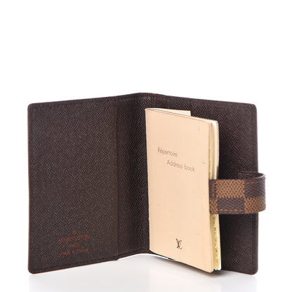 Louis Vuitton Damier Ebene Mini Agenda Cover 5 of 6