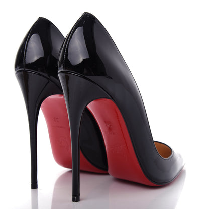 Christian Louboutin Patent So Kate 120 Pumps 38 Black 4 of 11