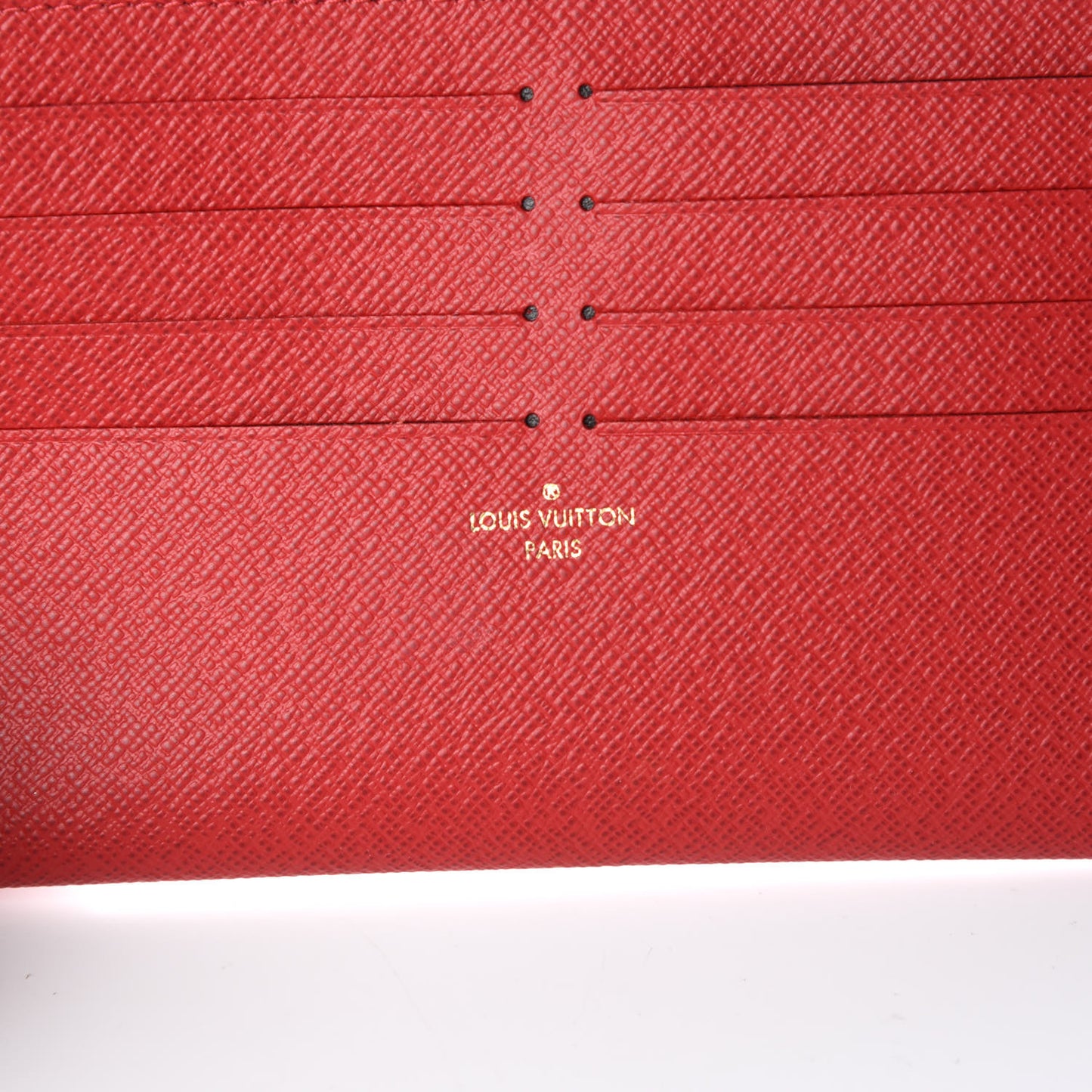 Calfskin Felicie Card Holder Insert Cherry