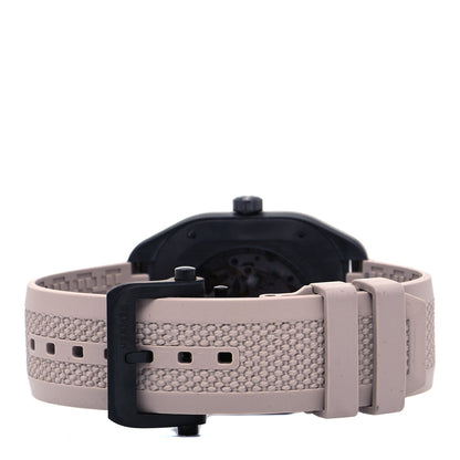 Hermes Titanium Rubber 39mm H08 Special Edition Automatic Watch Taupe 3 of 5