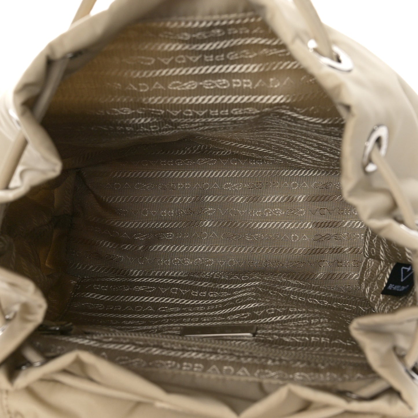 Nylon Vela Small Backpack Deserto