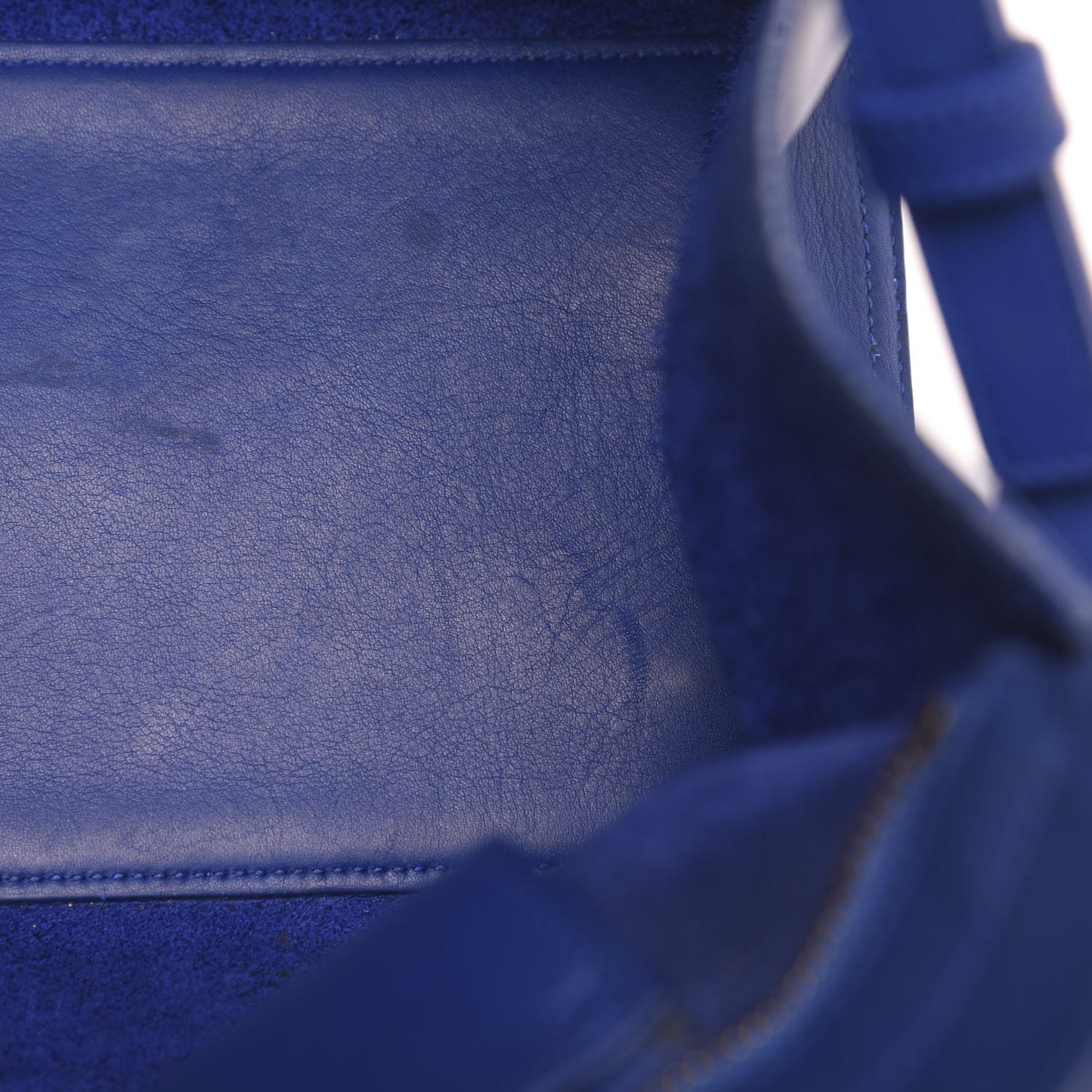 Calfskin Small Classic Y Cabas Royal Blue