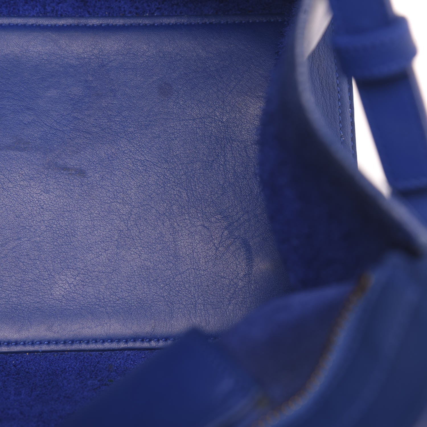 Saint Laurent Calfskin Small Classic Y Cabas Royal Blue 19 of 20