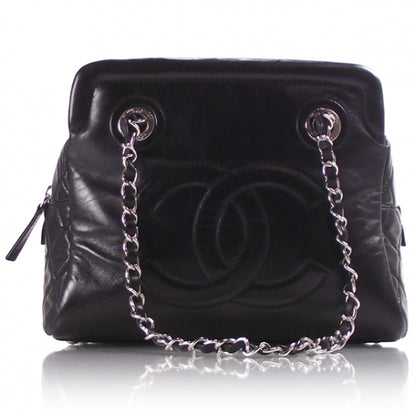 Chanel Lambskin Quilted Frame Tote 1 of 11