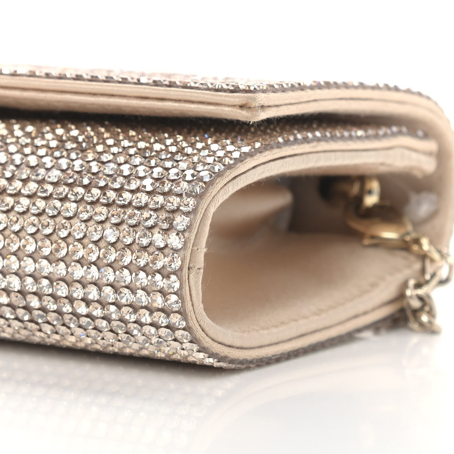 Judith Leiber Swarovski Crystal Fizzy Clutch Prosecco 8 of 8