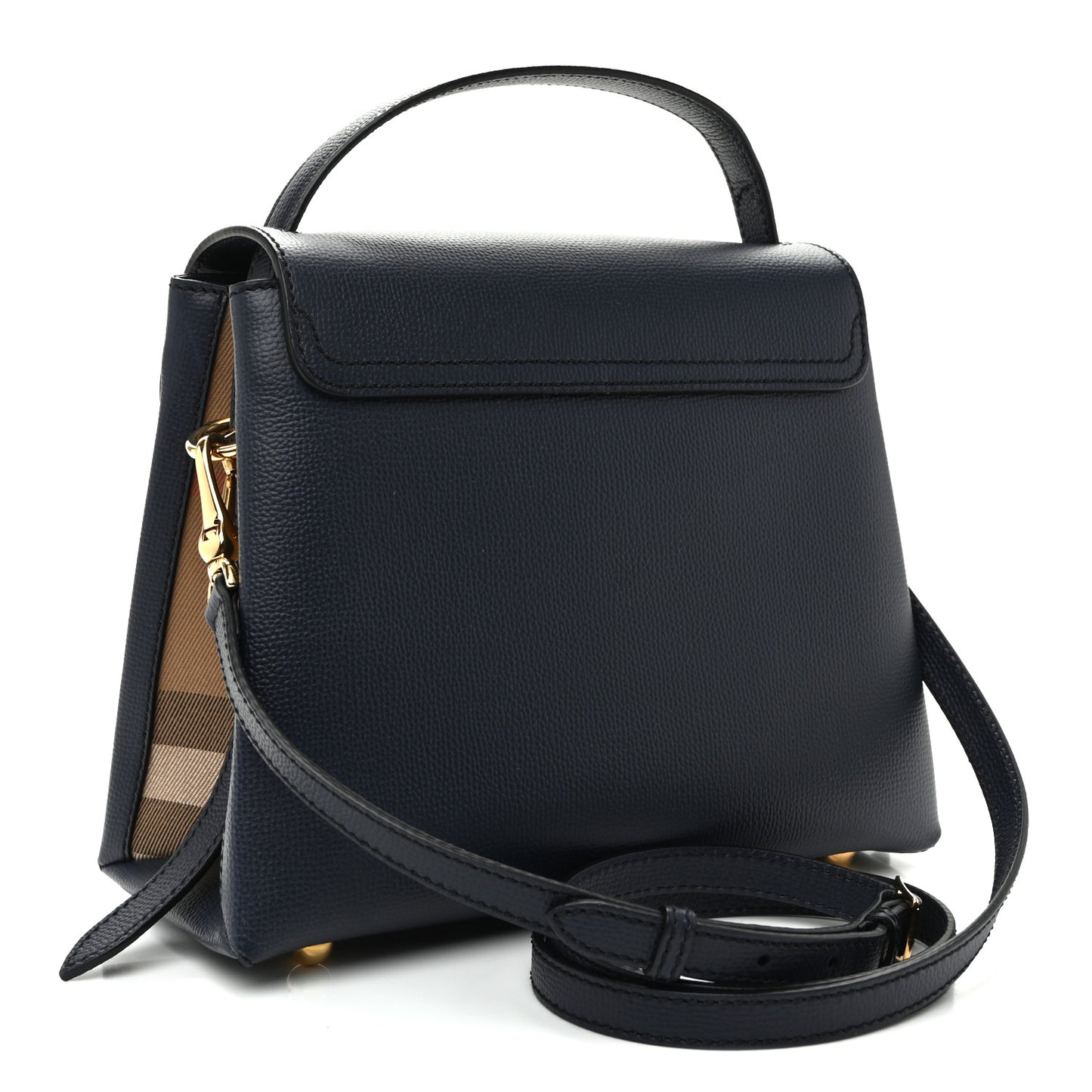 Derby Calfskin House Check Medium Camberley Ink Blue