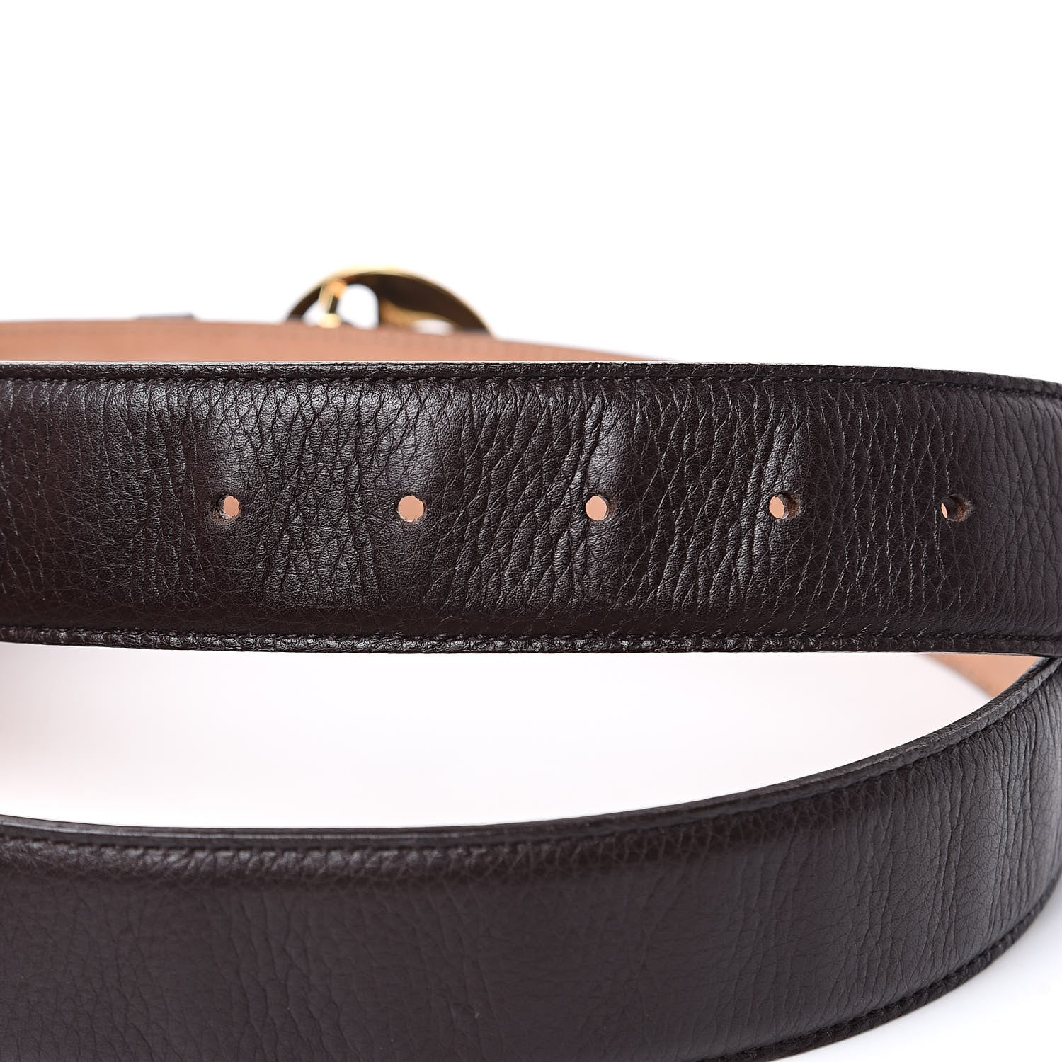 Gucci Calfskin 1973 Belt 95 38 Brown 6 of 8