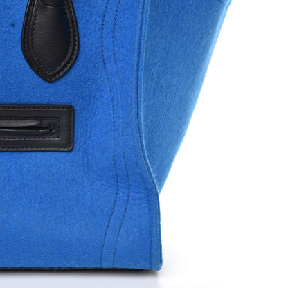 Celine Felt Medium Phantom Luggage Bright Blue 9 of 9