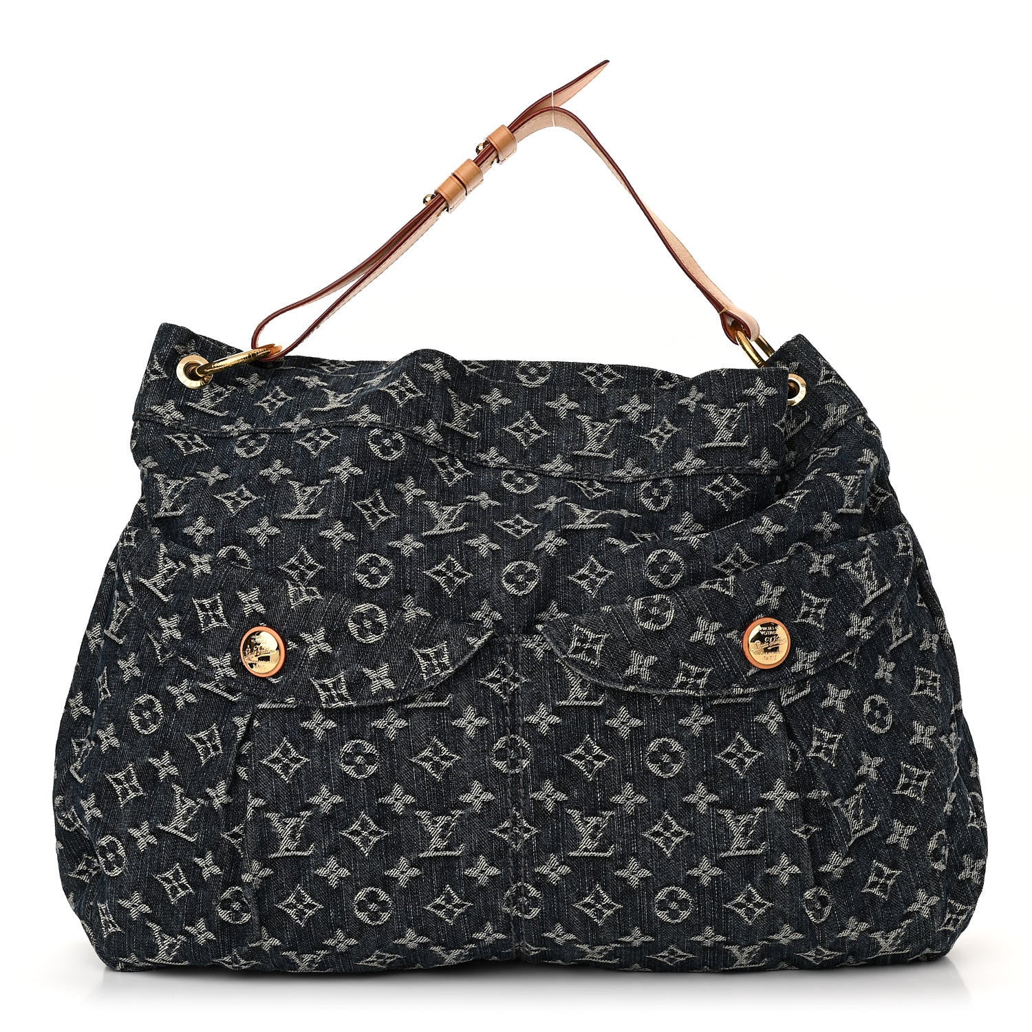 Louis Vuitton Denim Daily GM Gris Blue 1 of 10