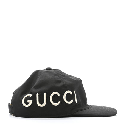Gucci Cotton Loved Gucci Baseball Hat M Black 5 of 9