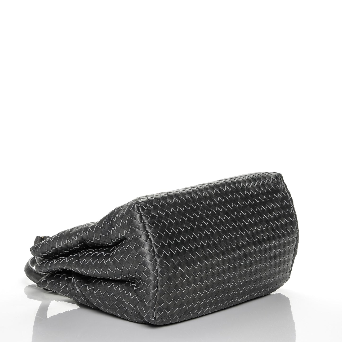 Nappa Intrecciato Medium Roma Tote Ferro