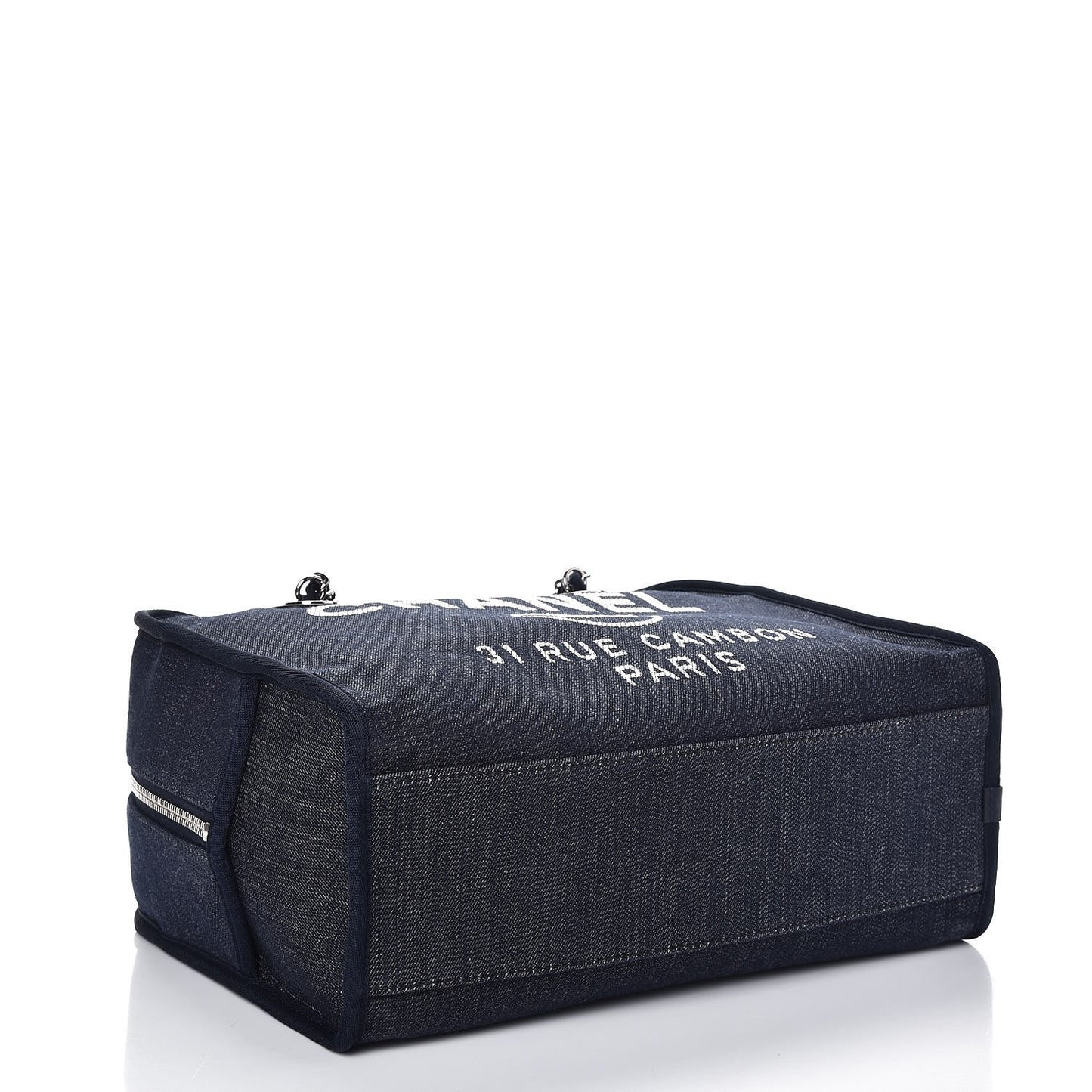 Denim Deauville Bowling Bag Dark Blue